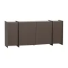 Dressoirs<WOOOD Dressoir Brock Middenbruin - 200x85x44 cm