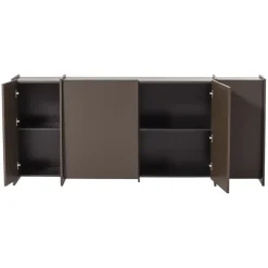 Dressoirs<WOOOD Dressoir Brock Middenbruin - 200x85x44 cm