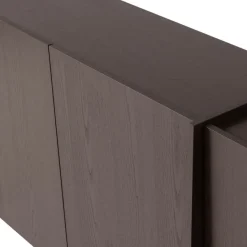 Dressoirs<WOOOD Dressoir Brock Middenbruin - 200x85x44 cm