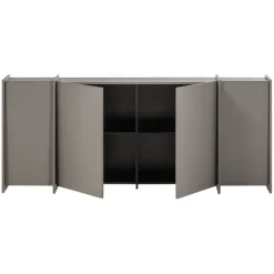 Dressoirs<WOOOD Dressoir Brock Warmgrijs - 200x85x44 cm