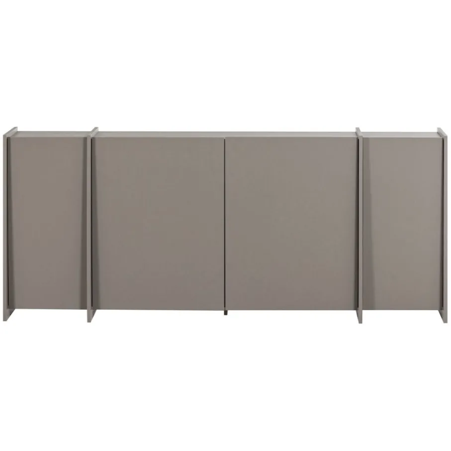 Dressoirs<WOOOD Dressoir Brock Warmgrijs - 200x85x44 cm