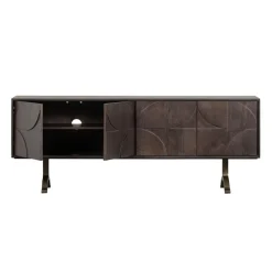 Dressoirs<WOOOD Dressoir Draw Bruin - 180x70x40 cm