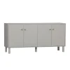 Dressoirs<WOOOD Dressoir Madu Grijs - 160x78x46 cm