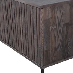 Dressoirs<WOOOD Dressoir New Gravure Bruin - 200x85x46 cm