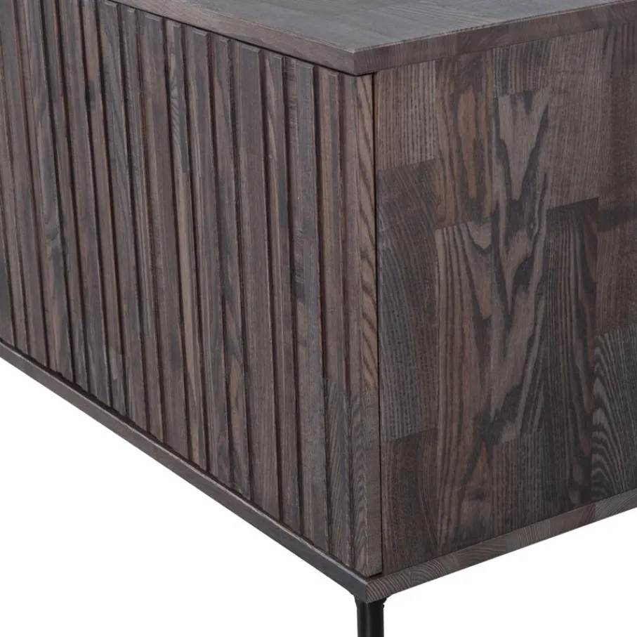 Dressoirs<WOOOD Dressoir New Gravure Bruin - 200x85x46 cm