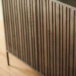 Dressoirs<WOOOD Dressoir New Gravure Bruin - 200x85x46 cm