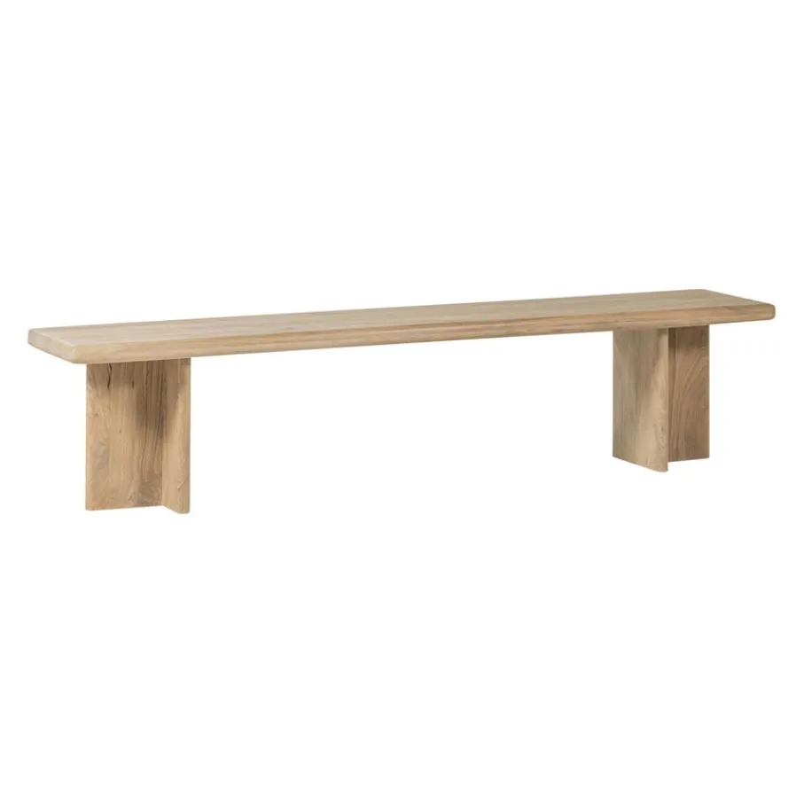 Eetkamerbanken<WOOOD Eetkamerbank Ato Naturel - 180x45 cm