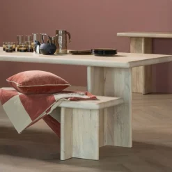 Eetkamerbanken<WOOOD Eetkamerbank Ato Naturel - 180x45 cm