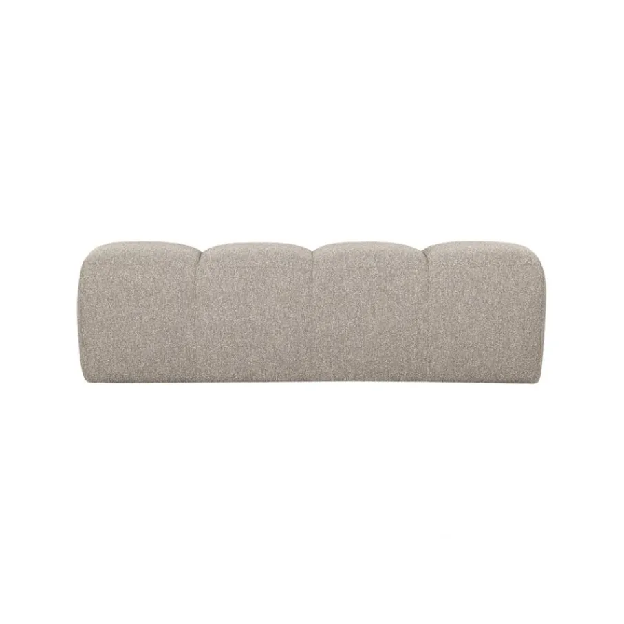 Eetkamerbanken<WOOOD Eetkamerbank Mojo Beige - 164x45 cm