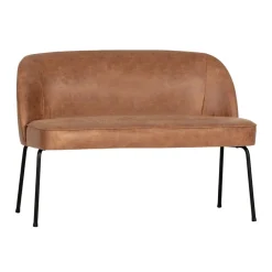 Eetkamerbanken<WOOOD Eetkamerbank Vogue Cognac - 120 cm