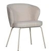 Eetkamerstoelen<WOOOD Eetkamerstoel Admit Beige