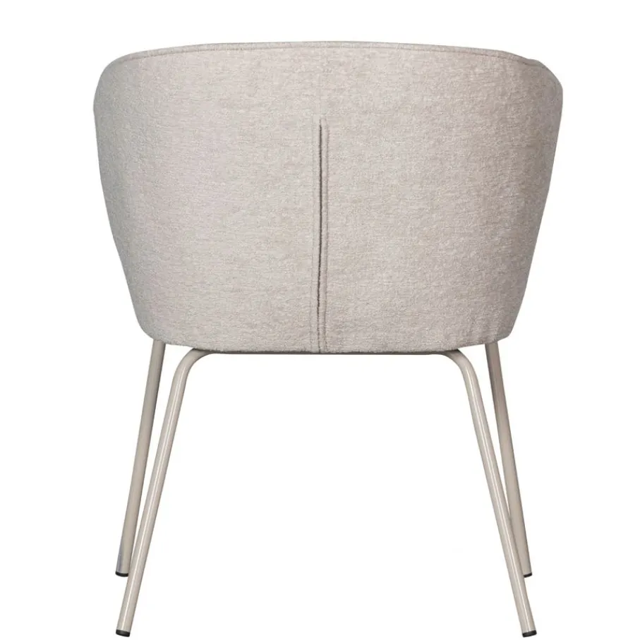 Eetkamerstoelen<WOOOD Eetkamerstoel Admit Beige