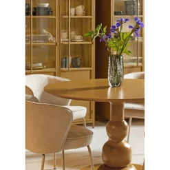 Eetkamerstoelen<WOOOD Eetkamerstoel Admit Beige