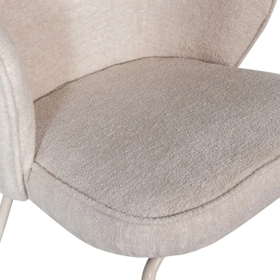 Eetkamerstoelen<WOOOD Eetkamerstoel Admit Beige