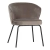 Eetkamerstoelen<WOOOD Eetkamerstoel Admit Taupe