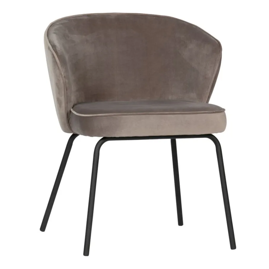 Eetkamerstoelen<WOOOD Eetkamerstoel Admit Taupe