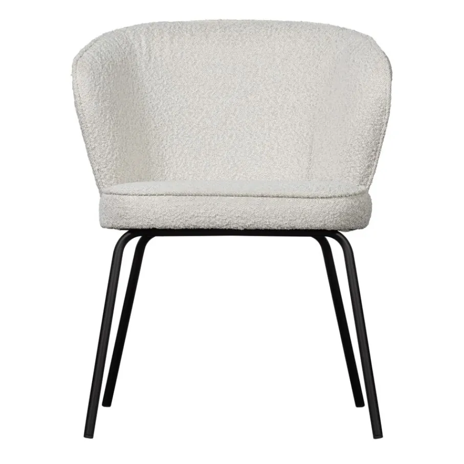 Eetkamerstoelen<WOOOD Eetkamerstoel Admit Wit