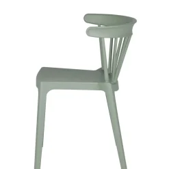 Eetkamerstoelen<WOOOD Eetkamerstoel Bliss Groen