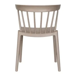 Eetkamerstoelen<WOOOD Eetkamerstoel Bliss Taupe