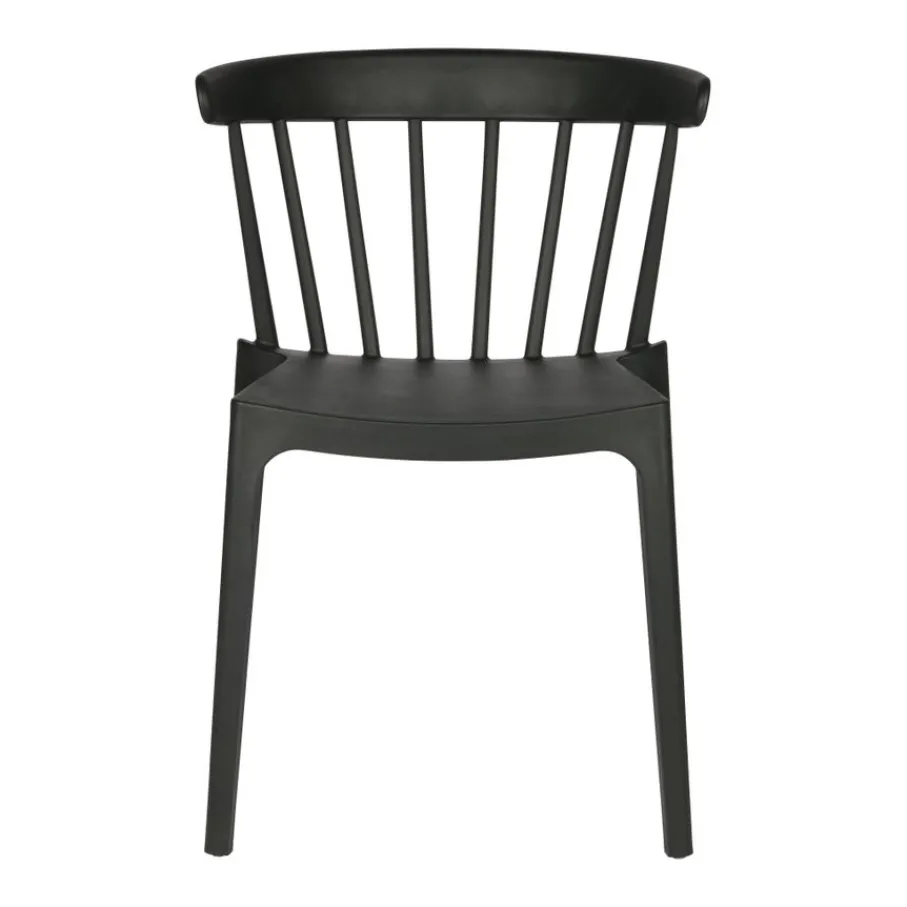 Eetkamerstoelen<WOOOD Eetkamerstoel Bliss Zwart