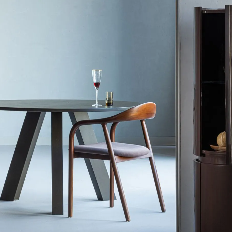 Eetkamerstoelen<WOOOD Eetkamerstoel Bran Bruin