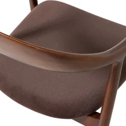 Eetkamerstoelen<WOOOD Eetkamerstoel Bran Bruin