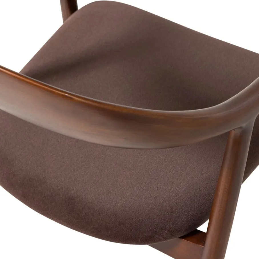 Eetkamerstoelen<WOOOD Eetkamerstoel Bran Bruin