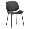 Eetkamerstoelen<WOOOD Eetkamerstoel Close Zwart