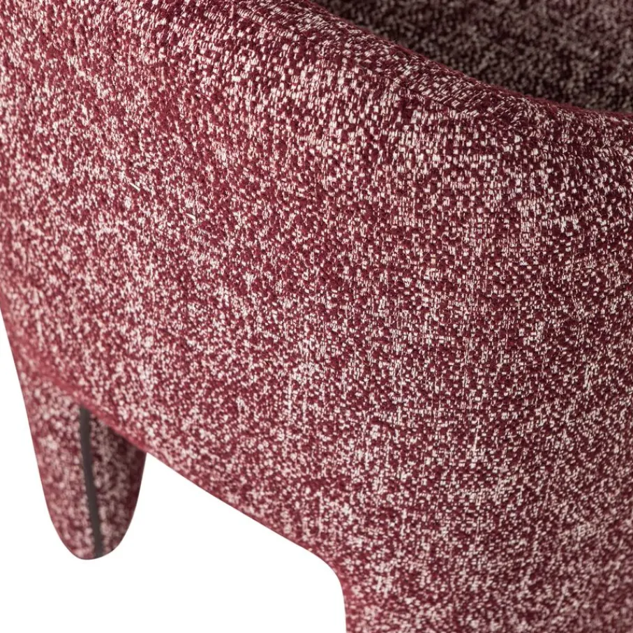 Eetkamerstoelen<WOOOD Eetkamerstoel Cordo Bordeauxrood