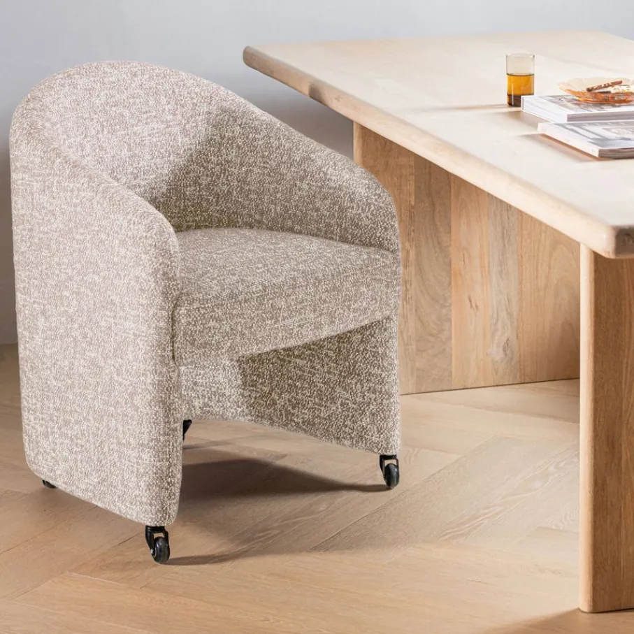 Eetkamerstoelen<WOOOD Eetkamerstoel Cordo Naturel