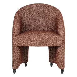 Eetkamerstoelen<WOOOD Eetkamerstoel Cordo Roestbruin