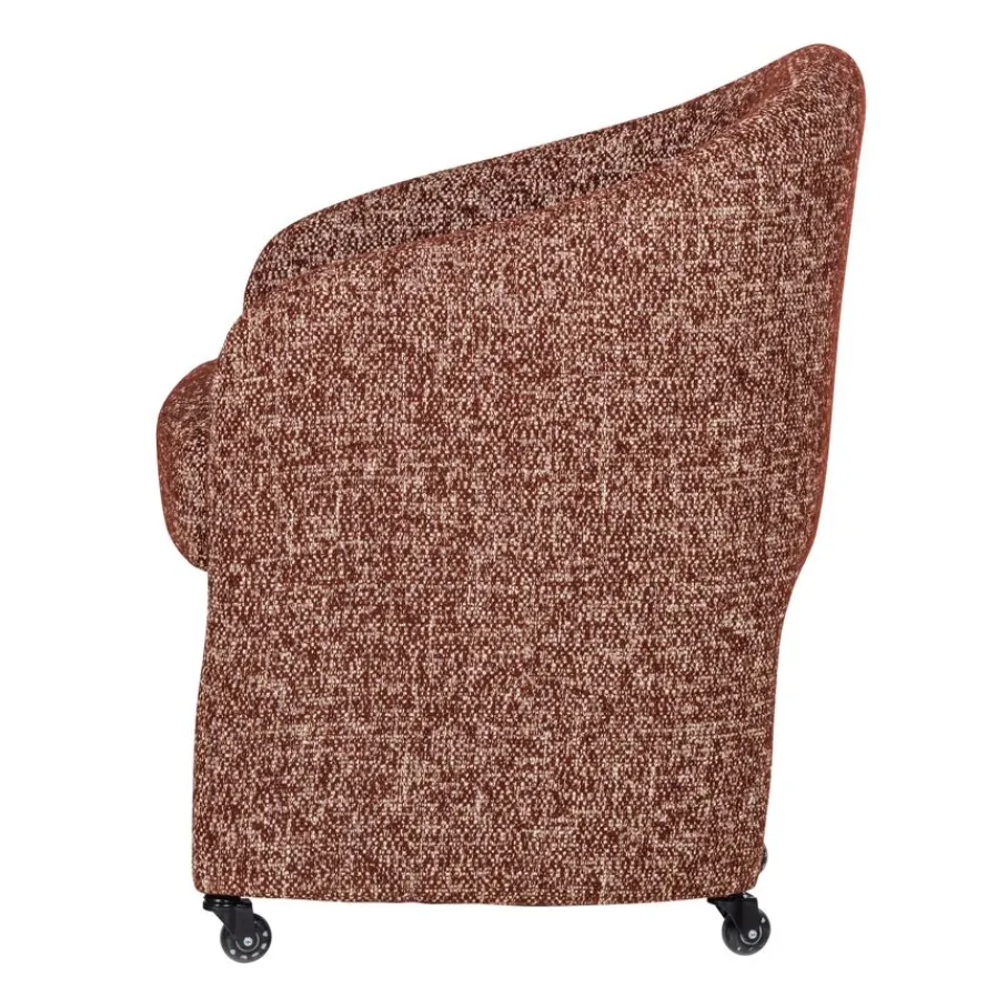 Eetkamerstoelen<WOOOD Eetkamerstoel Cordo Roestbruin