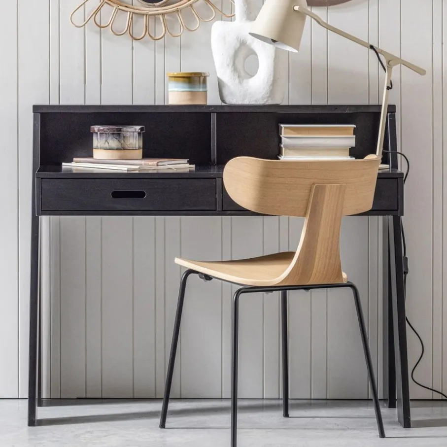 Eetkamerstoelen<WOOOD Eetkamerstoel Form Naturel