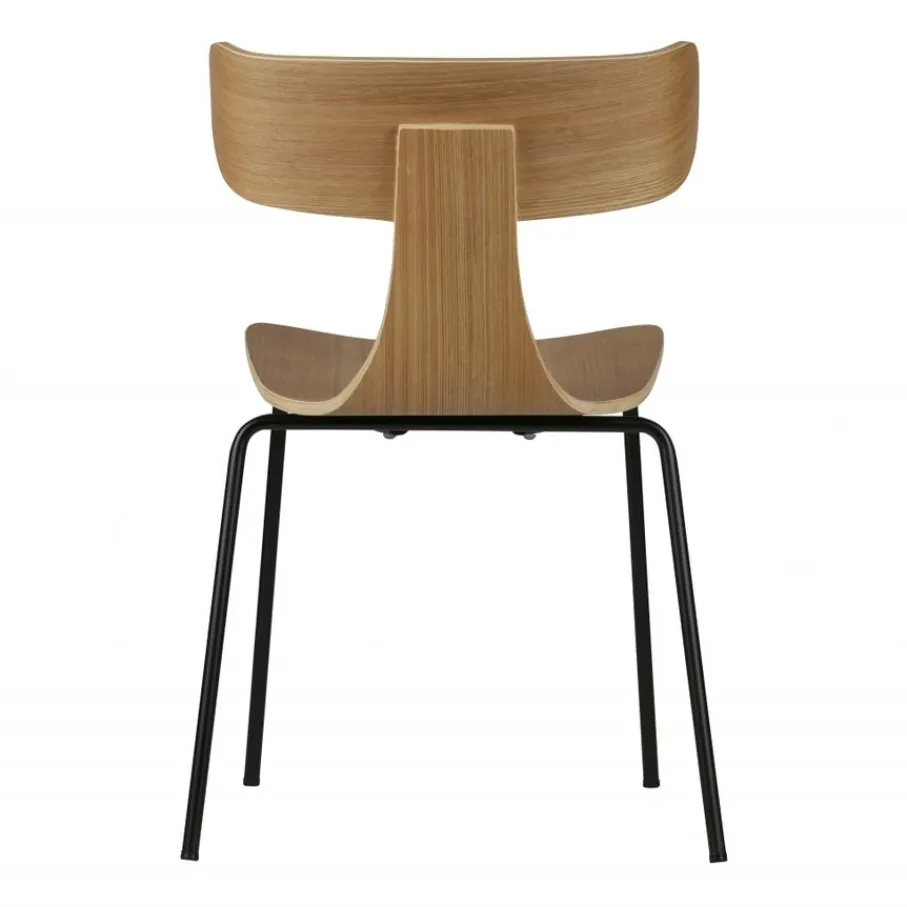 Eetkamerstoelen<WOOOD Eetkamerstoel Form Naturel