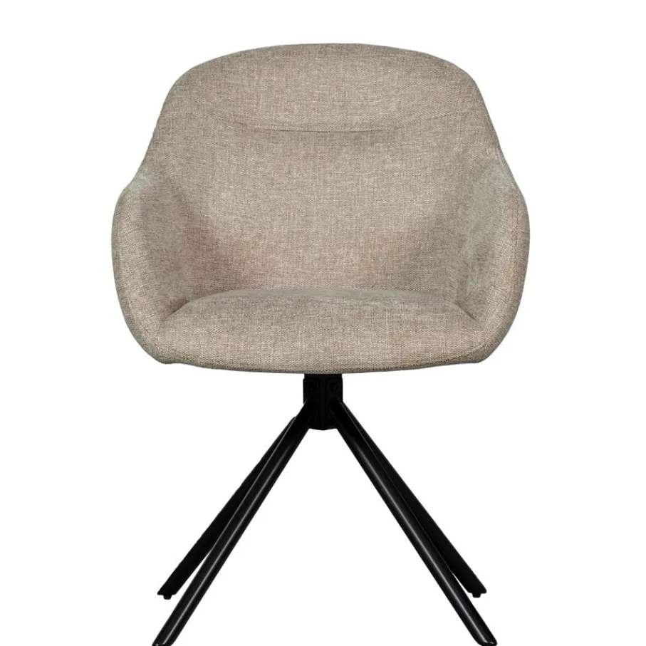 Eetkamerstoelen<WOOOD Eetkamerstoel Grant-Jaki Zand