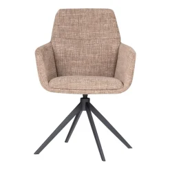 Eetkamerstoelen<WOOOD Eetkamerstoel Grant Zand