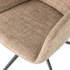 Eetkamerstoelen<WOOOD Eetkamerstoel Grant Zand