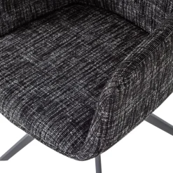 Eetkamerstoelen<WOOOD Eetkamerstoel Grant Zwart