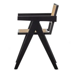 Eetkamerstoelen<WOOOD Eetkamerstoel Gunn Zwart