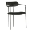 Eetkamerstoelen<WOOOD Eetkamerstoel Ivy Zwart