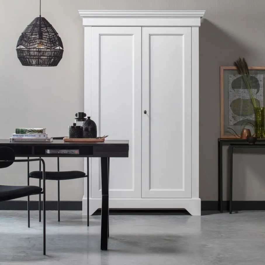 Eetkamerstoelen<WOOOD Eetkamerstoel Ivy Zwart