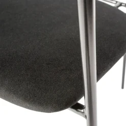 Eetkamerstoelen<WOOOD Eetkamerstoel Ivy Zwart