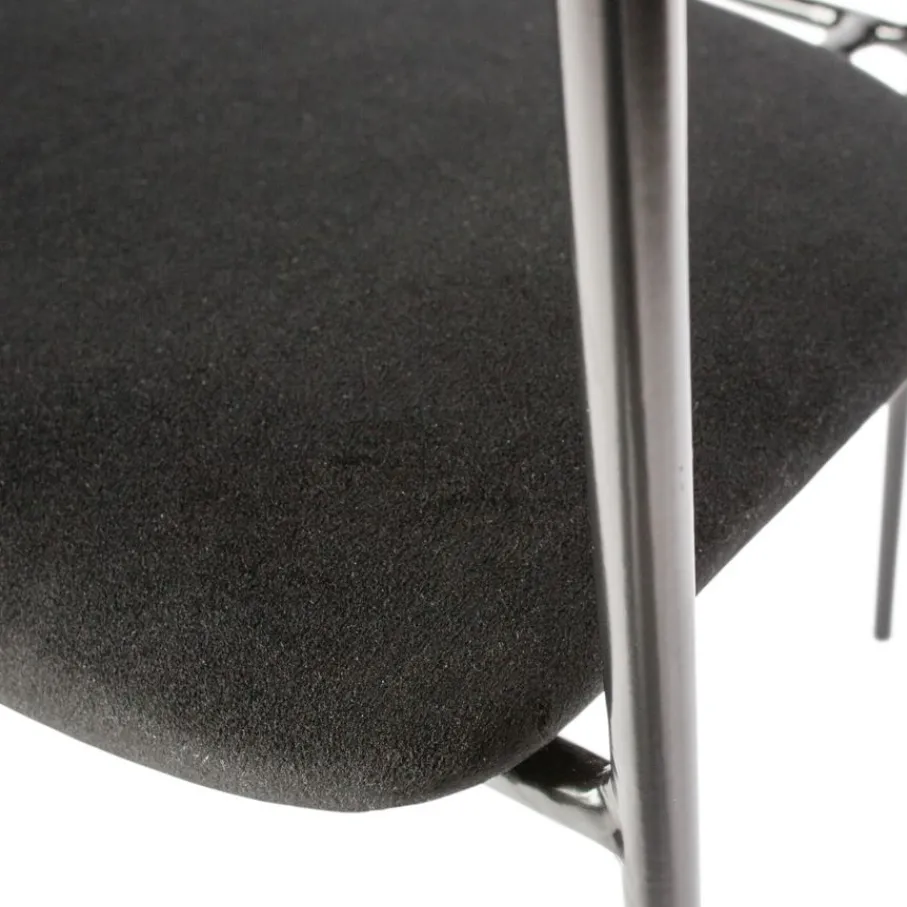 Eetkamerstoelen<WOOOD Eetkamerstoel Ivy Zwart