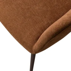 Eetkamerstoelen<WOOOD Eetkamerstoel Jenny Bruin