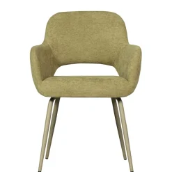 Eetkamerstoelen<WOOOD Eetkamerstoel Jenny Groen