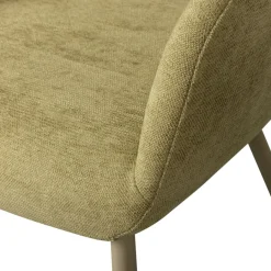 Eetkamerstoelen<WOOOD Eetkamerstoel Jenny Groen