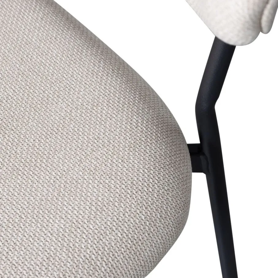 Eetkamerstoelen<WOOOD Eetkamerstoel Kjeld Beige
