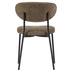 Eetkamerstoelen<WOOOD Eetkamerstoel Kjeld Groen