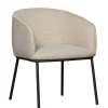 Eetkamerstoelen<WOOOD Eetkamerstoel Leon Beige