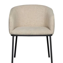 Eetkamerstoelen<WOOOD Eetkamerstoel Leon Beige